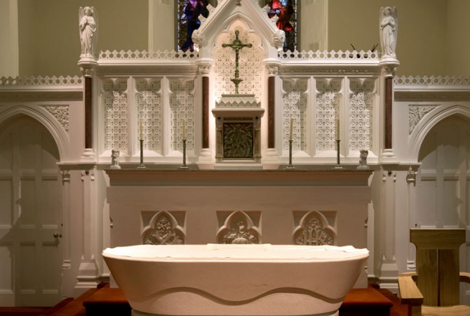 Clonmellon Church - church lighting design