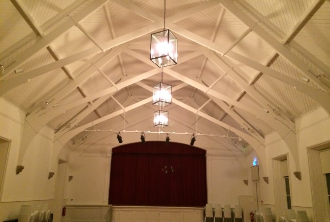 Dalkey Town Hall - Conservation lighting