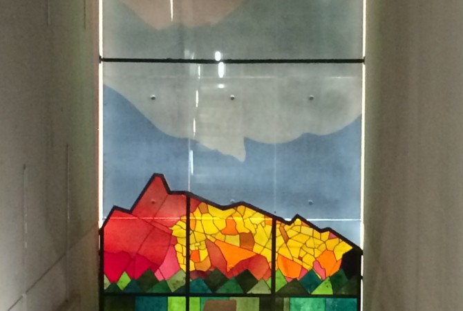 Dun Laoghaire Library - feature lighting