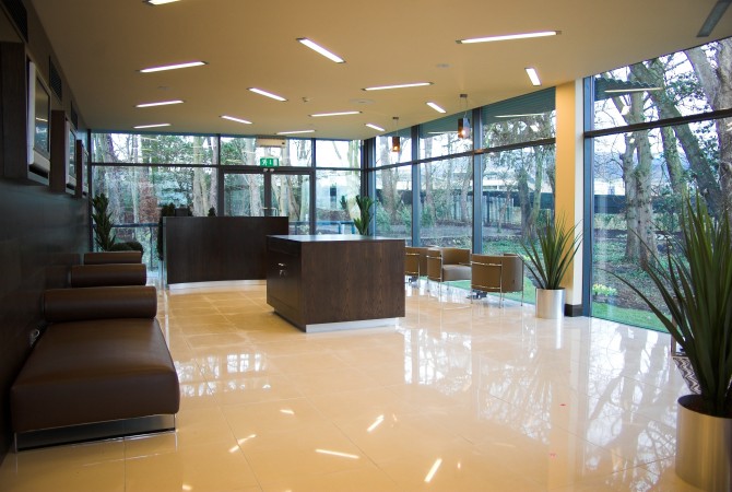 Dundrum marketing suite- lighting design
