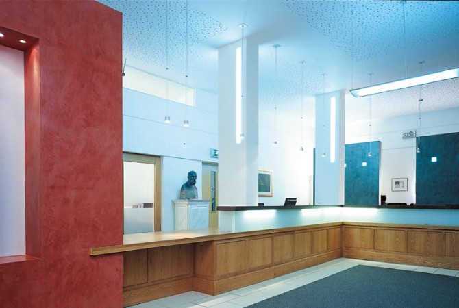 Irish News Belfast - retail lighting 1