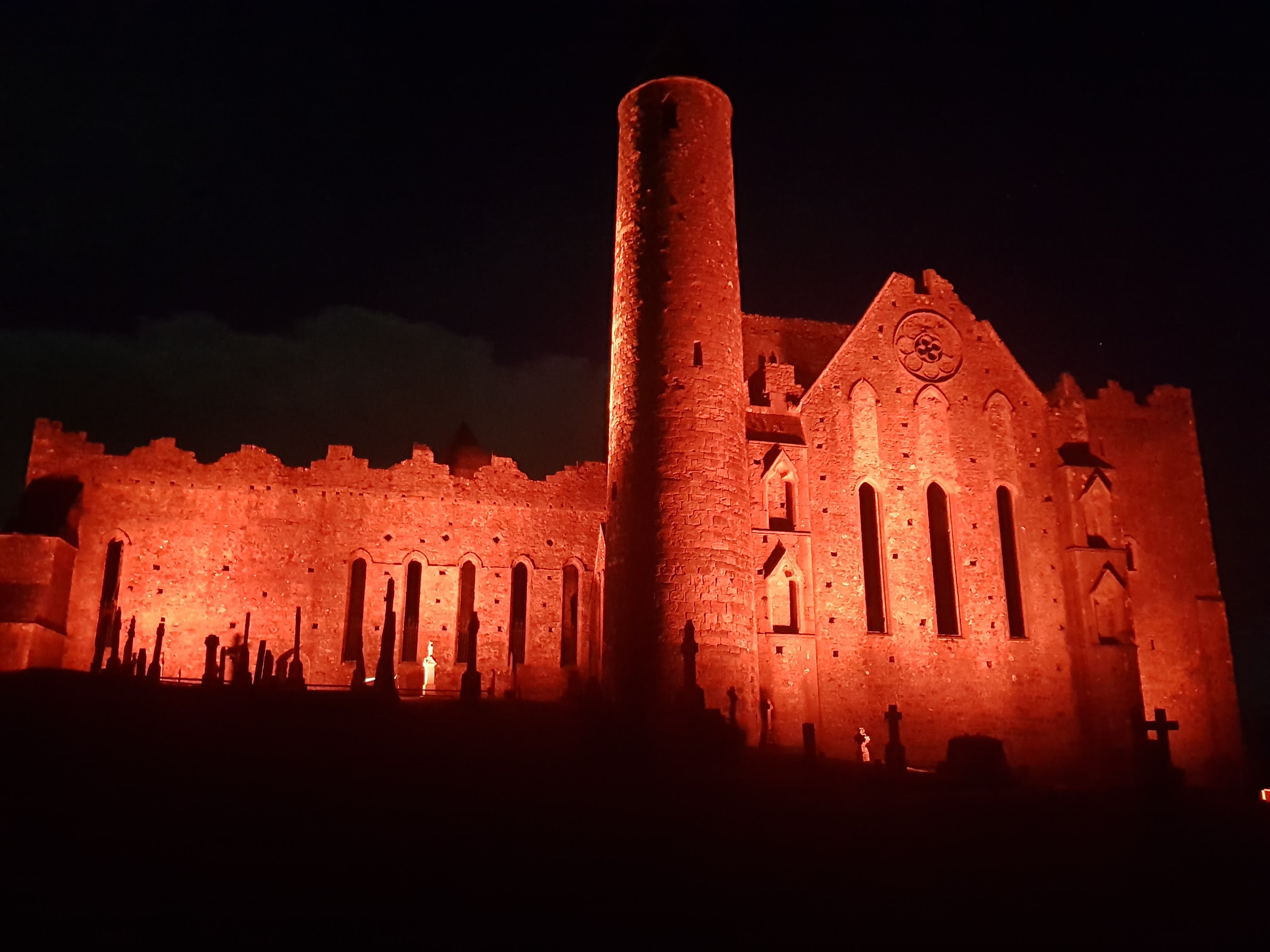 LIGHTING THE ROCK OF CASHEL