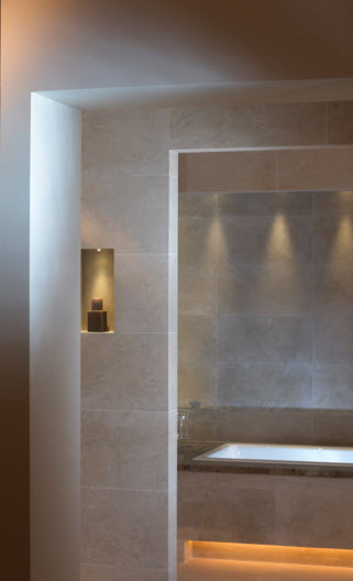 Lighting the space