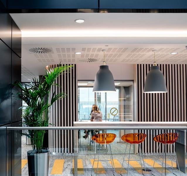 LIDL Dublin Reception Lighting Design